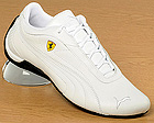 Drift Cat SF (Ferrari) White Leather Trainers