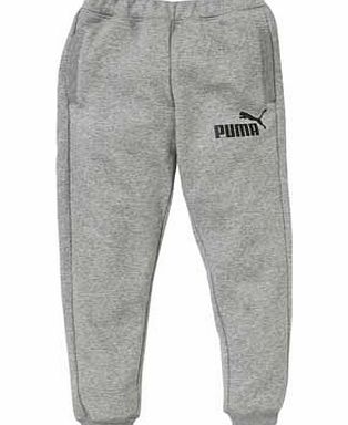 Puma Ess Boys Grey Sweatpants - 9-10 Years