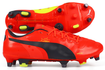 Evopower 1 Mixed Sole SG Football Boots Fluro