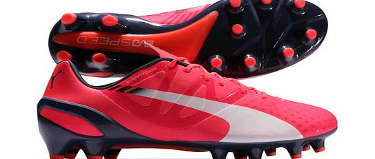 Puma evoSPEED 1.3 FG Football Boots Bright