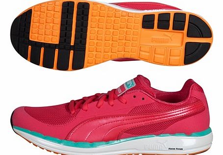 Faas 500 Trainers - Teaberry Red/White