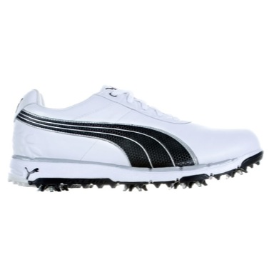Puma Faas Trac Golf Shoes White/Black