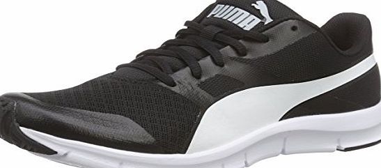 Puma Flexracer, Unisex Adults Trainers, Black (Black/White 01), 10 UK (44.5 EU)