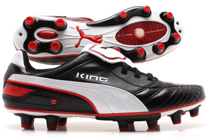 Puma Esito Finale FG Football Boots Black / White / Red