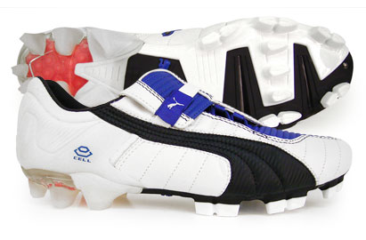 Puma Football Boots Puma V-Konstrukt III FG Football Boots White/Royal