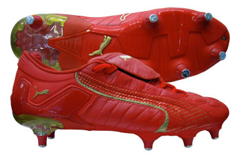 Puma Football Boots Puma V-Konstrukt SG Football Boots Red / Gold