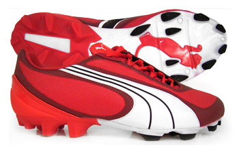 Puma Football Boots Puma V5.08 GCi FG Football Boots Red/White