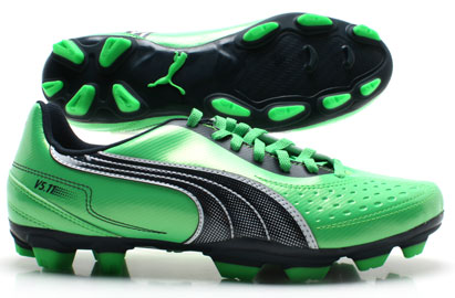 Puma Football Boots  V5-11 i FG Football Boots Fluo Green/Midnight/Navy