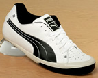 Puma French 77 2 White/Black Leather Trainers