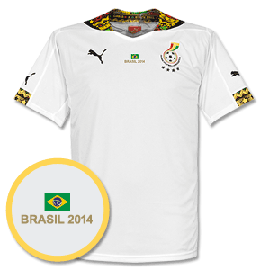 Puma Ghana Home Shirt 2014 2015 Inc Free Brazil 2014