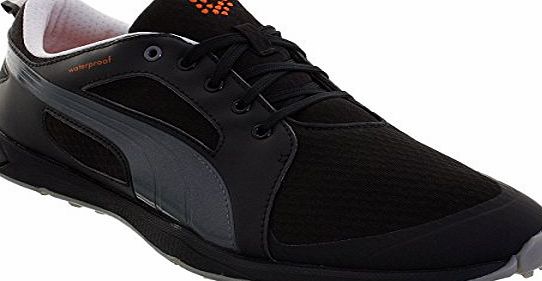 Puma Golf 2015 Mens Biofly Mesh Golf Shoes - Black/Puma Silver - UK 8.5