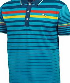 Puma Golf Junior Stripe Polo Shirt