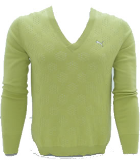 Puma Golf Knitted Sweater Linden Green