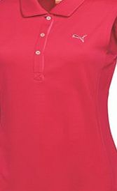 Puma Golf Ladies Tech Sleeveless Polo Shirt 2015