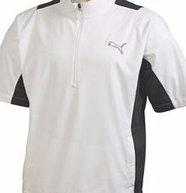 Puma Golf Mens 1/4 Zip Short Sleeve Storm Jacket