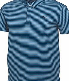 Puma Golf Mens Lux Yarn Dye Stripe Polo Shirt 2015