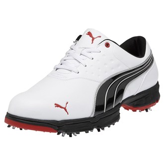 Puma AMP Sport Golf Shoes (White/Black) 2013