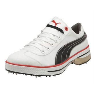 Puma Club 917 Golf Shoes (White/Black/Red)
