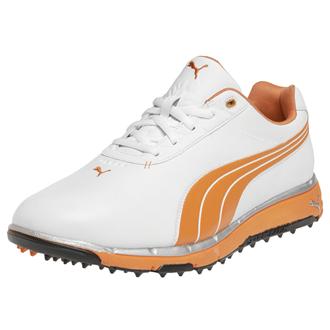 Puma Golf Puma Faas Trac Golf Shoes (White/Orange) 2012