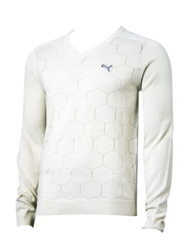 Puma Golf Structured Knit White
