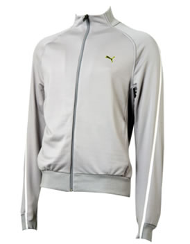 puma Golf Track Jacket Gray Violet