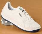 GV Special White/Blue Leather Trainers