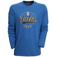 Italia T-Shirt - Team Power Blue - Long