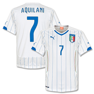 Puma Italy Away Aquilani Shirt 2014 2015