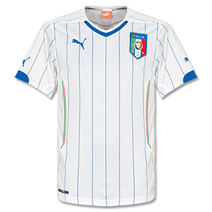 Puma Italy Away Boys Shirt 2014 2015