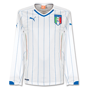 Italy Away L/S Shirt 2014 2015