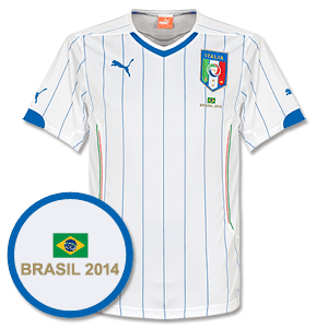 Puma Italy Away Shirt 2014 2015 Inc Free Brazil 2014