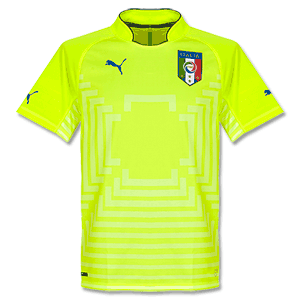 Italy Boys Away GK Shirt 2014 2015