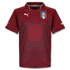 Italy Boys Home GK Shirt 2014 2015