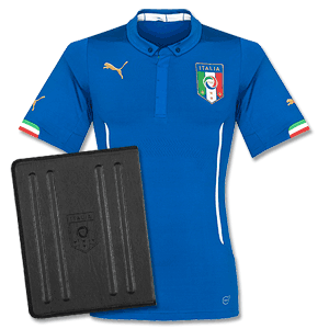 Italy Home Authentic Shirt 2014 2015