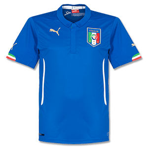 Puma Italy Home Boys Shirt 2014 2015