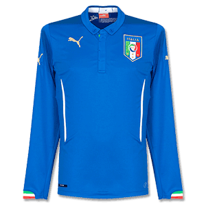 Italy Home L/S Shirt 2014 2015