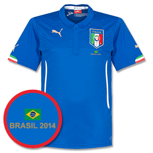 Puma Italy Home Shirt 2014 2015 Inc Free Brazil 2014