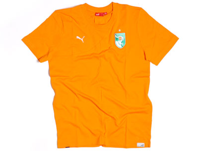 Puma Ivory Coast 2010 SS Authentic T-Shirt