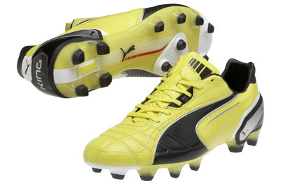 King FG Football Boots Blazing Yellow/Black/Silver