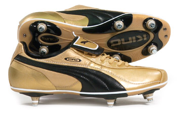 puma king gold football boots