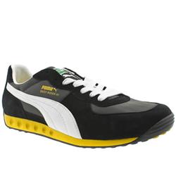 Puma Male Easy Rider Suede Upper Fashion Trainers in Black and Grey
