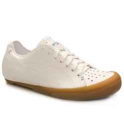 Puma Male French 77 Leather Upper Fashion Trainers in White