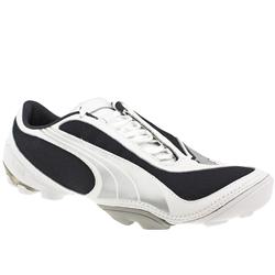 Puma Male V1.08 Manmade Upper Fashion Trainers in White and Black