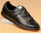 Puma Marseille Comfort Black Leather Trainer
