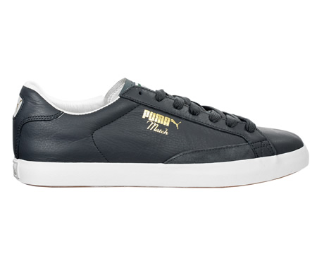 Match Vulc Grey Leather Trainers