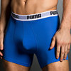 PUMA mens boxer brief underwear (twin pack)