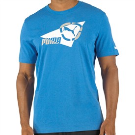 Mens FOT Sport T-Shirt Strong Blue