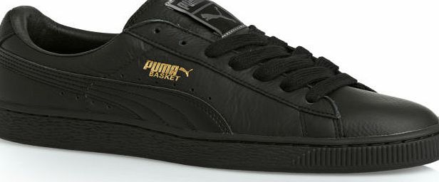 Puma Mens Puma Basket Classic Shoes - Black/ Black
