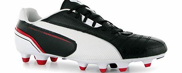 Momentta FG Mens Football Boots (Black/Red, 11 UK)