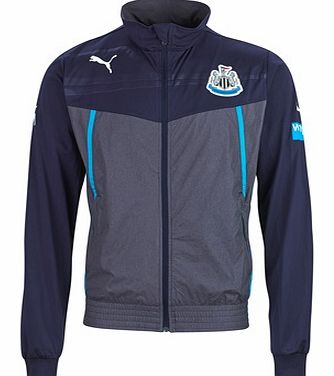Newcastle United Walkout Jacket - Navy/Dark Grey